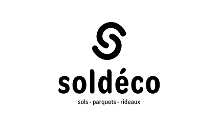 Logo Soldéco — sols, parquets, rideaux